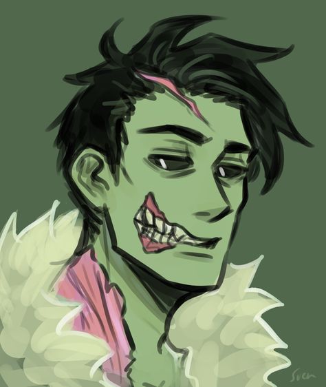 Zombie Drawings, Monster Vampire, Monster Pictures, Zombie Monster, Cute Zombie, Trans Art, Monster Prom, Hollow Art, Characters Inspiration Drawing