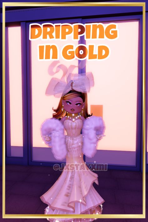 Dripping In Gold Royale High Outfit, Rh Sunset Island Themes, Royale High Dripping In Gold, Royale High Outfits Sunset Island, Food For Thought Royale High Outfit Sunset Island, Sunset Island Royale High Themes, Dripping In Gold Outfit Royal High, Royal High Sunset Island Outfits, Dripping In Gold Outfit