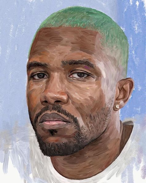 Ocean Drawing, Portraiture Painting, Afrocentric Art, Art Tools Drawing, Art Painting Gallery, Arte Sketchbook, Ap Art, Painting Gallery, Frank Ocean