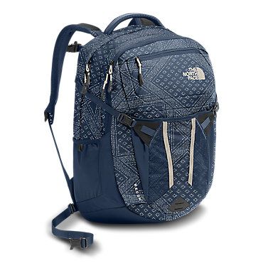 North Face Backpack School, North Face Recon, Blue Bandana, Wishlist 2024, Backpack School, Tablet Sleeve, Stockholm Fashion, Bandana Print, North Face Backpack