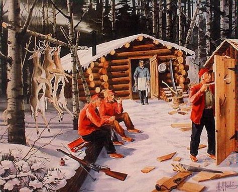 Hunting Shack, Hunting Painting, Moose Hunting, Quail Hunting, Hunting Pictures, Deer Camp, Deer Photos, Deer Season, Hunting Art