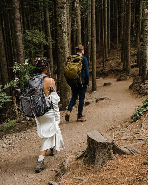 Nothing better than hiking to an amazing viewpoint on your elopement day ✨ Pros of hiking on your elopement day: -Privacy! The further you hike, the less people there will be! Imagine saying your vows with no one else around for miles! -Views!!! Some of my favorite views in Washington you have to hike to- alpine lakes, waterfalls, mountains and more! 🏔️ -Adventure! Hiking on your elopement day is just fun! You’ll always remember how crazy it was hiking up a mountain before sunrise to say... Hiking Wedding, Washington Elopement, Adventure Hiking, Alpine Lake, Before Sunrise, Always Remember, Say You, Elopement Photographer, Elopement