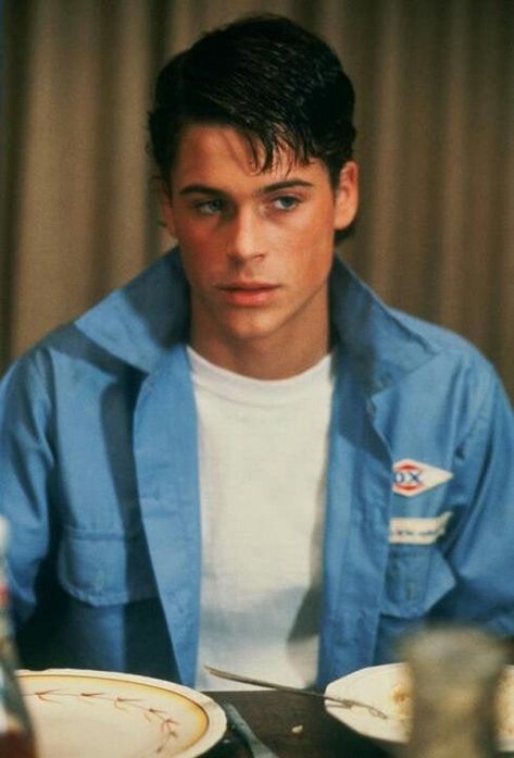 Rob Lowe Movies, Rob Lowe 80s, The Outsiders Sodapop, Rob Lowes, Sodapop Curtis, Outsiders Movie, 80s Actors, The Outsiders Greasers, The Outsiders 1983