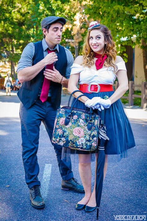 Mary Poppins Dapper Day, Dapper Day Outfits Couples, Disney Bound Couples, Disneybound Aesthetic, Mary Poppins Disneybound, Donald Disneybound Men, Disneybound Mary Poppins, Disney Dapper Day Outfits Couples, Bert Costume Mary Poppins