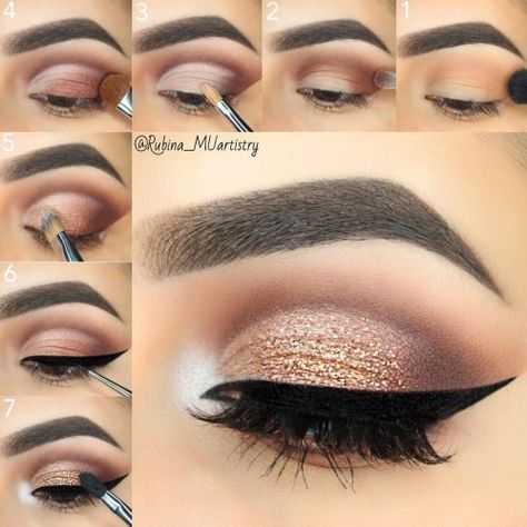 Alat Makeup, Make Up Tutorials, Makeup Tip, Vanity Sets, Makeup Tutorial Step By Step, Smokey Eye Makeup Tutorial, Cut Crease Makeup, Makeup Tutorial Eyeshadow, Smink Inspiration