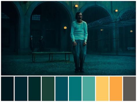 Palette màu các cảnh phim Joker 2: Folie à Deux” (trailer - 2024) Director: Todd Phillips Cinematography: Lawrence Sher Production Design: Mark Friedberg Costume Design: Arianne Phillips Colorist: Jill Bogdanowicz 📷 colorpalette.cinema — 💡 Nhập hội Sáng tạo: facebook.com/groups/vietnamcreative #RGB #Creative #CreativeVibes #color #colorpalette #cinematography #cinemacolorpalette Joker Color Palette, Joker 2, Movie Color Palette, Cinematography, Costume Design, Trailer, Color Palette, Photo And Video, Instagram Photo