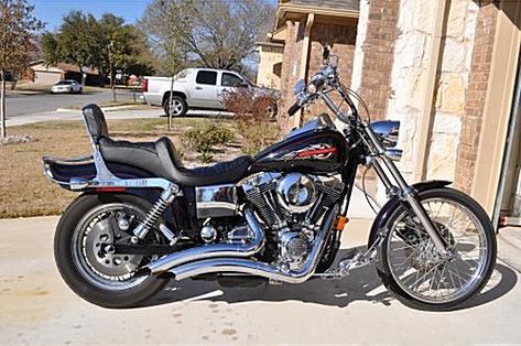 Photo of a 1999 Harley-Davidson® FXDWG Dyna® Wide Glide® Harley Davidson Dyna Wide Glide, Dyna Glide, Harley Davidson Dyna Super Glide, Ft Worth Texas, Harley Davidson Images, Hd Motorcycles, Sportster Bobber, Wide Glide, Dyna Wide Glide