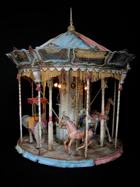 Victorian Toys, Carousel Horses, Merry Go Round, Vintage Circus, Tin Toys, Antique Toys, Rocking Horse, Miniature Toys, Old Toys