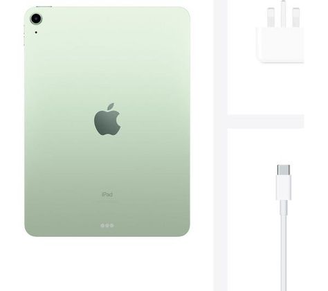 Buy APPLE 10.9" iPad Air (2020) - 64 GB, Green | Currys Green Ipad Air, Green Ipad, Buy Apple, Retina Display, Screen Design, Apple Pencil, Ipad Air, Computer Tablet, Apple Tv