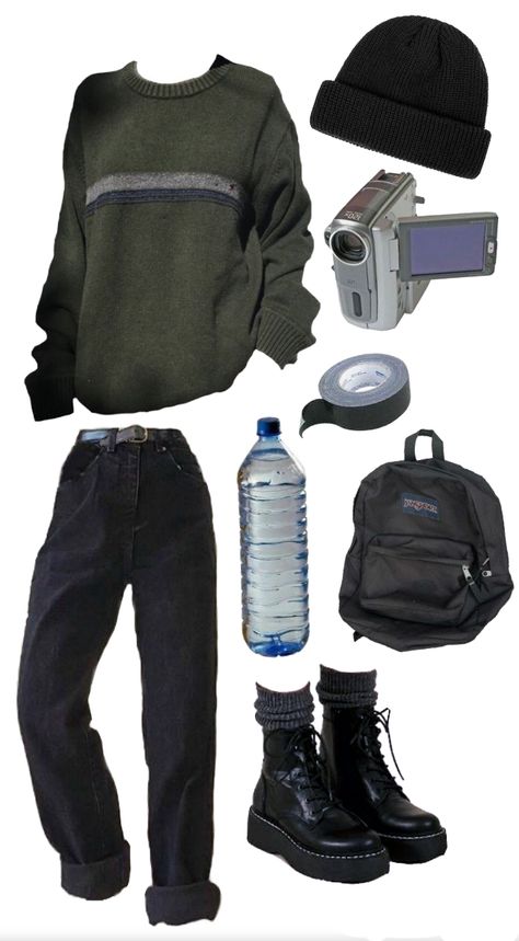 #grunge #90s #outfits #clothes #aesthetic #moodboard Clean Grunge Aesthetic Clothes, True 90s Grunge, 90s Grunge Inspired Outfit, Grunge 90s Outfits 1990s, Soft Grunge Aesthetic Clothes, Grunge Outfit Inspo Winter, Relaxed Grunge Outfits, 90s Grunge Winter Outfits, 90s Outfits Winter