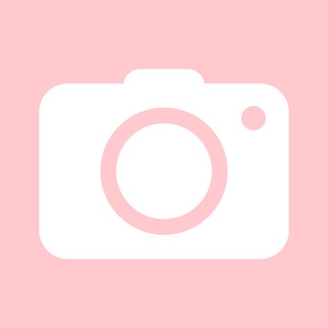 pink camera icon for phone Aesthetic Pink Iphone App Icons, Pink Icons For Apps Iphone, All Apps Icon Pink, Apps Icon Aesthetic Pink, Pink Ios Icons Aesthetic, Pink Phone Icons For Apps, Phone App Icons Pink, I Phone Icons Aesthetic, Pink Aesthetic Iphone Icons