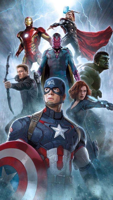 Marvel Tweets, Mcu Posters, Car Wallpaper For Mobile, Captain America Art, Marvel Wallpaper Hd, Marvel Superheroes Art, Avengers Age Of Ultron, Marvel Superhero Posters, Marvel Artwork