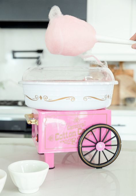 Mini Cotton Candy Machine, Cotton Candy Machine Party, Barbie Sweets, Pony Photoshoot, Laduree Party, Objects Reference, Cotton Candy Birthday, Floss Sugar, Cotton Candy Party