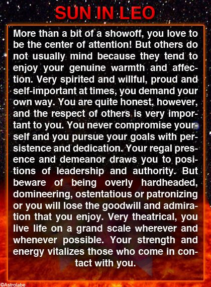 Sun in Leo ~ Typical Traits Capricorn Rising Sign, Saturn In Aries, Sun In Leo, Leo Sun Sign, Sun In Aries, Sun In Gemini, Leo Woman, Leo Sun, Leo Star Sign