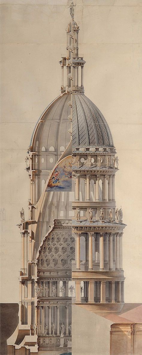 Drawing Of A Building, Imperiul Roman, Istoria Artei, Architecture Drawing Art, Classic Architecture, Architectural Drawing, Classical Architecture, Architecture Illustration, Architecture Old