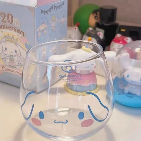 Kawaii Cute Sanrio Cinnamoroll Pochacco Pom Pom Purin Glass Cup Milk Cup Breakfast Cup Heat-Resisting Christmas Gift For Girl - AliExpress 26 Sanrio Gifts, Pom Pom Purin, Cute Sanrio, Hello Kitty Crafts, Pretty Mugs, Breakfast Cups, Glass Coffee Cups, Sanrio Cinnamoroll