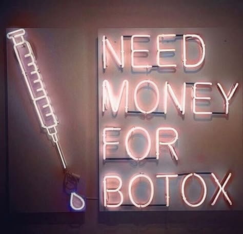 You can't buy happiness, but you can buy Botox... And that’s kind of the same thing. 💋 Cosmetics Quotes, Botox Quotes, Esthetician Room Decor, Nurse Aesthetic, Esthetician Room, Cosmetic Injectables, Facial Aesthetics, Aesthetic Medicine, Botox Fillers