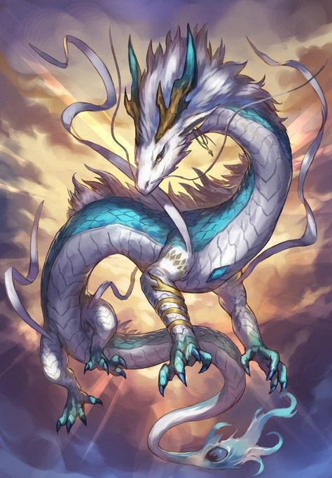 Star Dragon Art, Eastern Dragon Art, Birthday Wishes In Heaven, Mystic Creatures, Magic Animals, Dragon Type Pokemon, Eastern Dragon, Dragon Blood, Monster Characters