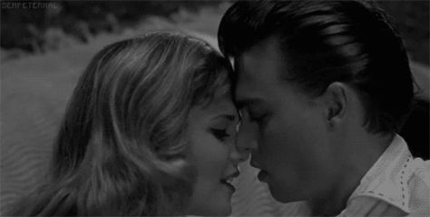 Johnny Depp Cry Baby, Kiss Meaning, Tongue Kissing, Types Of Kisses, Books Romance, Cute Couples Cuddling, Romantic Night, Kissing Couples, Jack Sparrow