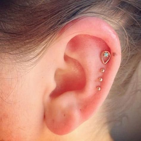 Unique and Beautiful Ear Piercing Ideas | Stylist Gold Bar Earrings Studs, Ear Piercings Tragus, Cute Ear Piercings, Gold Bar Earrings, Cute Piercings, Piercing Ideas, Bar Stud Earrings, Minimalist Studs, Silver Ear Cuff