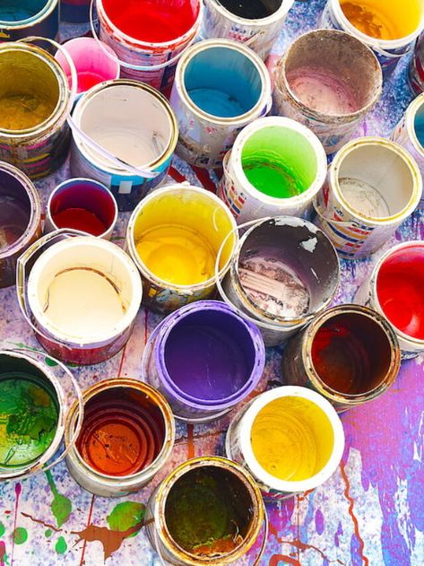 5 Amazingly Creative Uses for Leftover Paint Samples - Hassle Free Savings Plain Frames, Leftover Paint, Colorful Frames, Paint Samples, Left Over, Simple Tricks, Interior Paint, Projects For Kids, House Painting