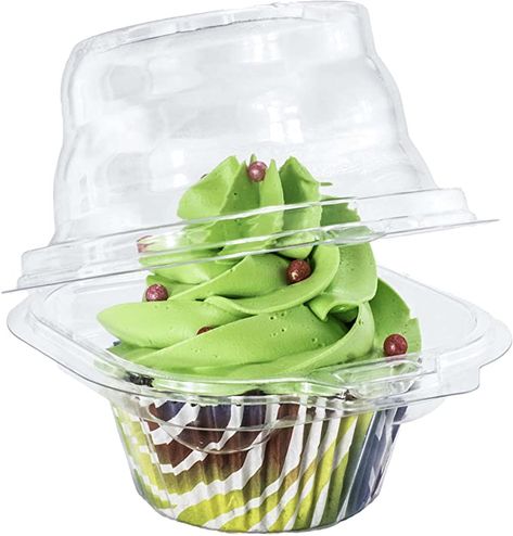 Plastic Cupcake Containers, Deli Shop, Cupcake Carrier, Cupcake Container, Cupcake Holder, Cupcake Icing, Cupcake Boxes, Clear Container, Dessert Shop