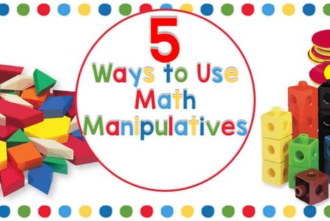 5 Ways to use Math Manipulatives Multiplication Arrays, Snap Cubes, Subtraction Games, Education Post, Addition Games, Low Card, Making Ten, Teaching Numbers, Early Finishers Activities