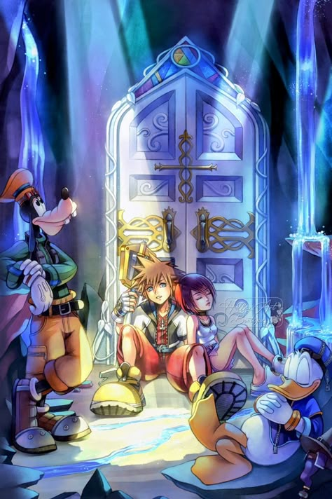 Kingdom Hearts Crossover, Vanitas Kingdom Hearts, Kingdom Hearts Worlds, Roxas Kingdom Hearts, Sora And Kairi, Kingdom Hearts Wallpaper, Kingdom Of Hearts, Disney Kingdom Hearts, Kingdom Hearts Fanart