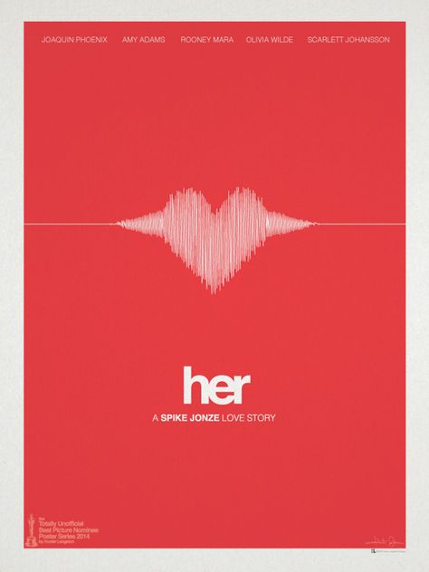 Spike Jonze, Movie Artwork, Rooney Mara, Film Poster Design, Film Horror, Minimalist Movie Poster, Minimal Movie Posters, Minimal Poster, Movie Posters Design