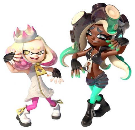 Splatoon Tumblr, Pearl And Marina, Off The Hook, The Hook, Splatoon, Tumblr