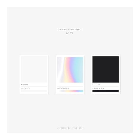 VQ Studio on Instagram: “Color palette for a local tattoo shop. . . I’ve been dreaming of doing a holographic brand identity, and suddenly the opportunity fell on…” Holographic Instagram Feed, Holographic Branding, Branding Theme, Instagram Color Palette, Holography, Bridal Studio, Tattoo Shop, Design Project, Colour Palette