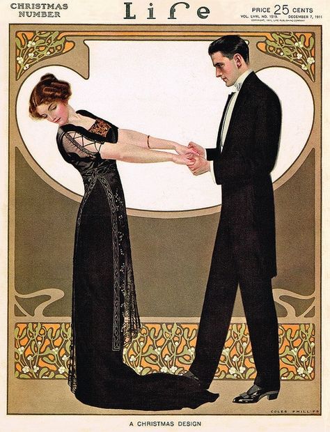 Coles Phillips, Life Magazine Covers, Motif Art Deco, Night Circus, Studio 54, Alphonse Mucha, Edwardian Era, Edwardian Fashion, Vintage Magazines