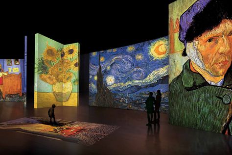 Van Gogh Alive, Van Gogh Exhibition, Arte Van Gogh, Van Gogh Museum, Van Gogh Art, Museum Exhibition, Old Art, Vincent Van Gogh, Art And Architecture