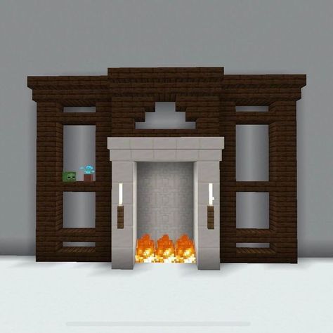 Minecraft Wall Designs, Minecraft Hack, Mansion Minecraft, Minecraft Living Room, Interior Minecraft, Modern Minecraft Houses, Case Minecraft, Minecraft Wall, Minecraft Decoration