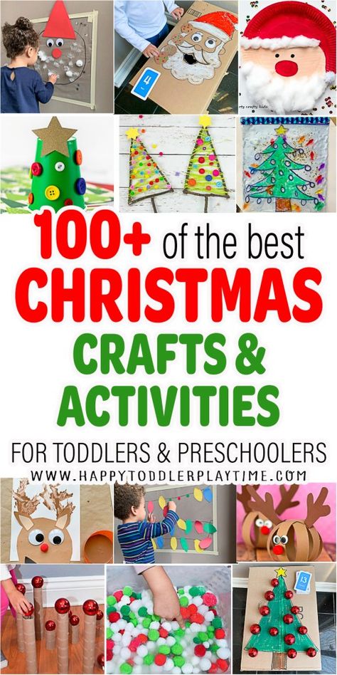 Christmas Crafts And Activities, Best Christmas Crafts, Craft Activities For Toddlers, Fun Christmas Activities, Christmas Crafts For Toddlers, Preschool Christmas Crafts, Christmas Arts And Crafts, Diy Bebe, Advent Calendars For Kids