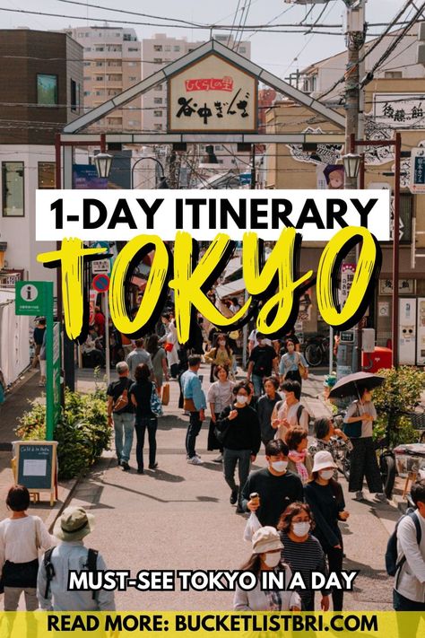 Only have ONE day in Tokyo, Japan? If so, here is the perfect itinerary for visiting Tokyo in a day. Experience both sides of Tokyo's personality: shitamachi (vintage, Edo-era old town Tokyo) and the modern, futuristic skyscrapers and otaku culture—all in this 1-day Tokyo itinerary! Tokyo One Day Itinerary, 1 Day In Tokyo, One Day In Tokyo, Themed Hotel Rooms, Tokyo Itinerary, Travel Tokyo, Places In Tokyo, Modern Futuristic, Japan Destinations