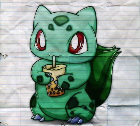 Bulbasaur Baby Animal Drawings, Pokemon Tattoo, Matching Tattoo, Cute Pokemon Wallpaper, Cartoons Love, My Pokemon, Matching Tattoos, Cute Pokemon, Coffee Art