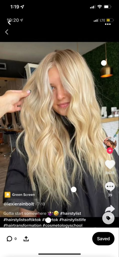 Butter Blonde Hair, Beachy Blonde Hair, Yellow Blonde Hair, Warm Blonde Hair, Blonde Hair With Roots, Perfect Blonde Hair, Bright Blonde Hair, Summer Blonde Hair, Bleach Blonde Hair