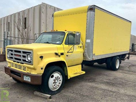 1988 GMC C7000 Box Truck Emissions Tow Away VIN 1GDJ7D1B5JV513459 Mileage Exempt Odometer Reads 136,958 Color Yellow Engine 6.0L V8 Fuel Type Gasoline Transmission Manual Additional Features 18.5’ Box, Waltco Timpte 2200lb Lift Gate, New Battery 03/2023 Noted Issues TOW AWAY - Truck Starts and idles but Needs Carb Rebuilt to DriveDue to Colorado DOR requirements, this unit must be towed off of our lot. We will require a towing service invoice or a picture of the vehicle being towed taken by a Towing Service, Box Truck, Tax Refund, Machine Shop, Gmc Trucks, Vintage Box, Chevy, Trucks