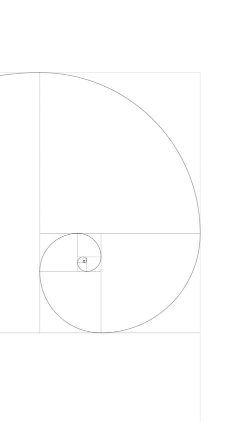 iPhone Fibonacci Sequence Art Design White - Wallpaper | Planos de fundo, Desenhos aleatórios, Tatuagens Fibonacci Aesthetic, Golden Ratio Wallpaper, Fibonacci Sequence Art, Sequence Art, Shark Drawing, Fineline Tattoo, Fibonacci Sequence, Sacred Geometry Art, Phone Aesthetic