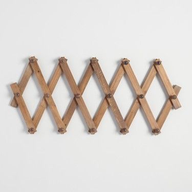 Types Of Wood Stain, Wall Storage Bedroom, Accordion Wall, Rack Decor, Modern Boho Bathroom, Closet Desk, Unique Picture Frames, Storage Bedroom, Towel Racks