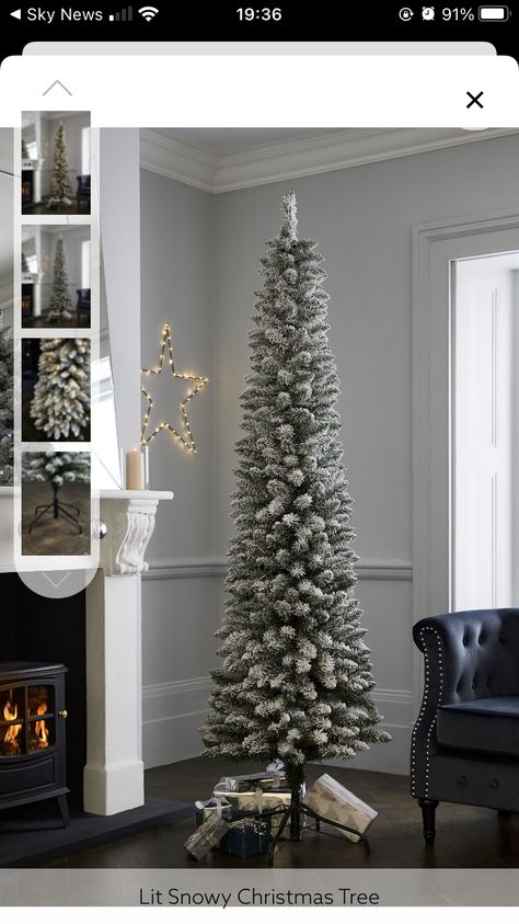 7ft Christmas Tree, Faux Christmas Trees, Slim Tree, Slim Christmas Tree, Snowy Christmas Tree, Pine Christmas Tree, Buy Christmas Tree, White Christmas Tree, White Led Lights