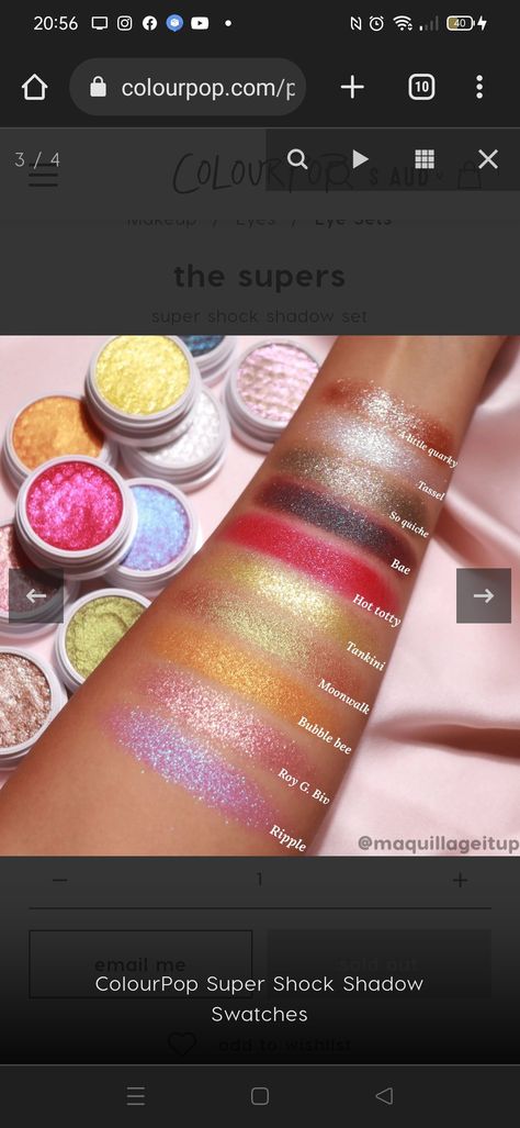 Colourpop Super Shock, Super Shock, Light Skin, Body Art, Beauty Makeup, Bubbles, Blush, Skin, Nails