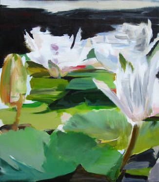 Painting Water, Water Lilly, Saatchi Online, Art Appreciation, Water Lilies, Art Works, Love Art, Artist Inspiration, Floral Art