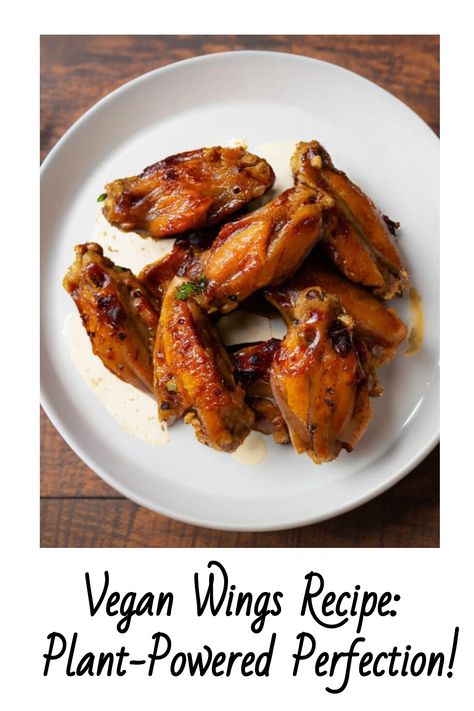 Vegan Wings Recipe Wings Recipe Crispy, Comfort Pasta Dishes, Vegan Wings, Cauliflower Vegan, Bbq Cauliflower, Quinoa Sweet Potato, Vegan Guide, Wings Recipe, Vegan Dinner