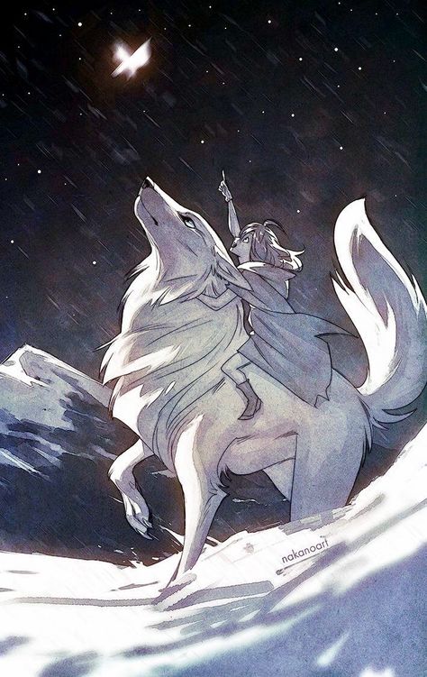 Anime Wolf, Mythical Creatures Art, Wolf Art, Arte Animal, Arte Fantasy, Art And Illustration, Illustration Inspiration, Creature Art, Mythical Creatures