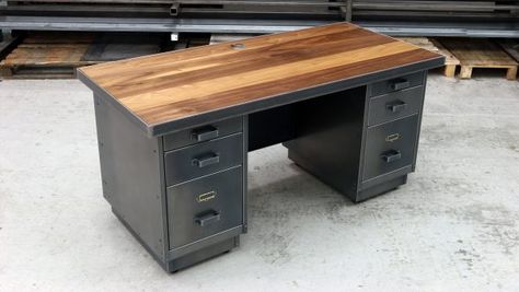 Industrial style desk