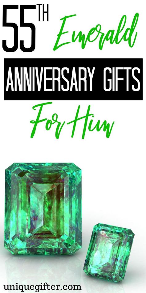 55th Emerald Anniversary Gifts For Him | Gifts For Your Husband | Anniversary Gifts For Your Husband | Wedding Anniversary Gifts For Him | Wedding Anniversary Gifts For Your Husband | 55th Wedding Anniversary | Unique 55th Wedding Anniversary Gifts | 55th Anniversary Presents | #gifts #giftguide #anniversary #presents #unique Birthday Ideas For Him Husband, Wedding Anniversary Gifts By Year, 55th Anniversary Gifts, 30 Year Anniversary Gift, 50 Years Anniversary Gift, 12 Year Anniversary Gifts, Anniversary Gifts By Year, 20 Year Anniversary Gifts, 11 Year Anniversary Gift