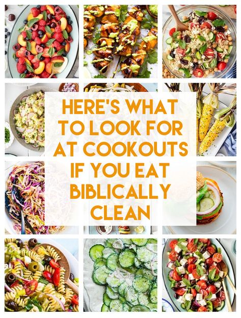 Biblical Diet Plan, Biblically Clean Recipes, Biblical Eating, Sabbath Meals, Christian Habits, Biblical Diet, Bible Food, Cookout Recipes, Mediterranean Foods