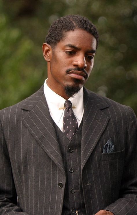 Andre Benjamin, Dapper Gentleman Style, Andre 3000, Black Outfit Men, Black Men Street Fashion, Vintage Black Glamour, Black Men Hairstyles, Men Street Fashion, Dapper Gentleman